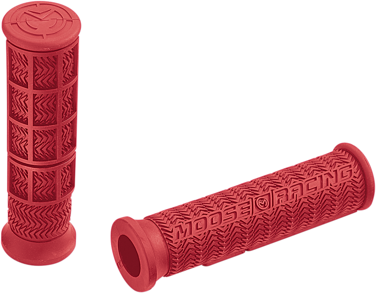 MOOSE OFFROAD Stealth ATV Grips - Red B01MAR