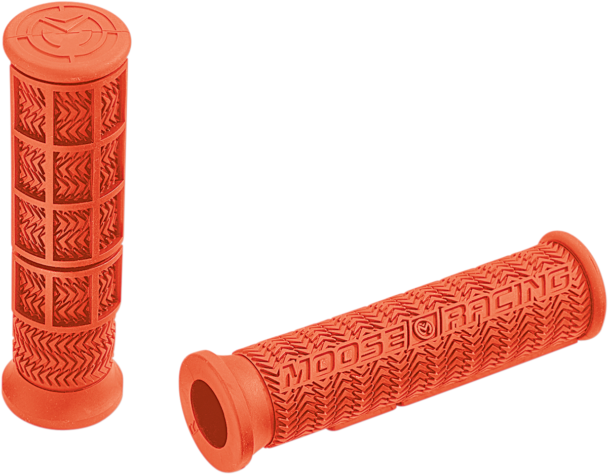 MOOSE OFFROAD Stealth ATV Grips - Orange B01MAO