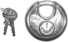 TRIMAX Stainless Steel Round Padlock - Keyed TRP170