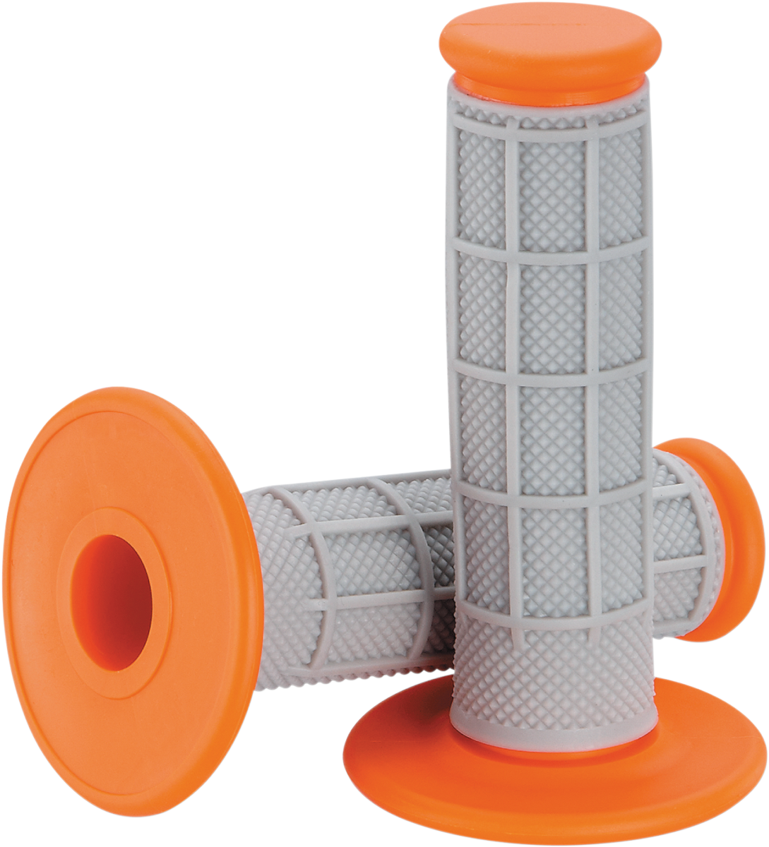 MOOSE OFFROAD Qualifier Grips - Half Waffle - Orange 1MG0715-EVM