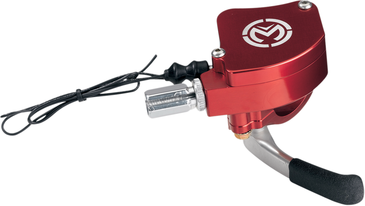MOOSE OFFROAD Easy-Pull Thumb Throttle - Red 33-TH17-RED