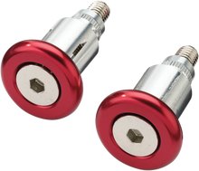 MOOSE OFFROAD Handlebar Ends - Red 1BEC0661-PRPM