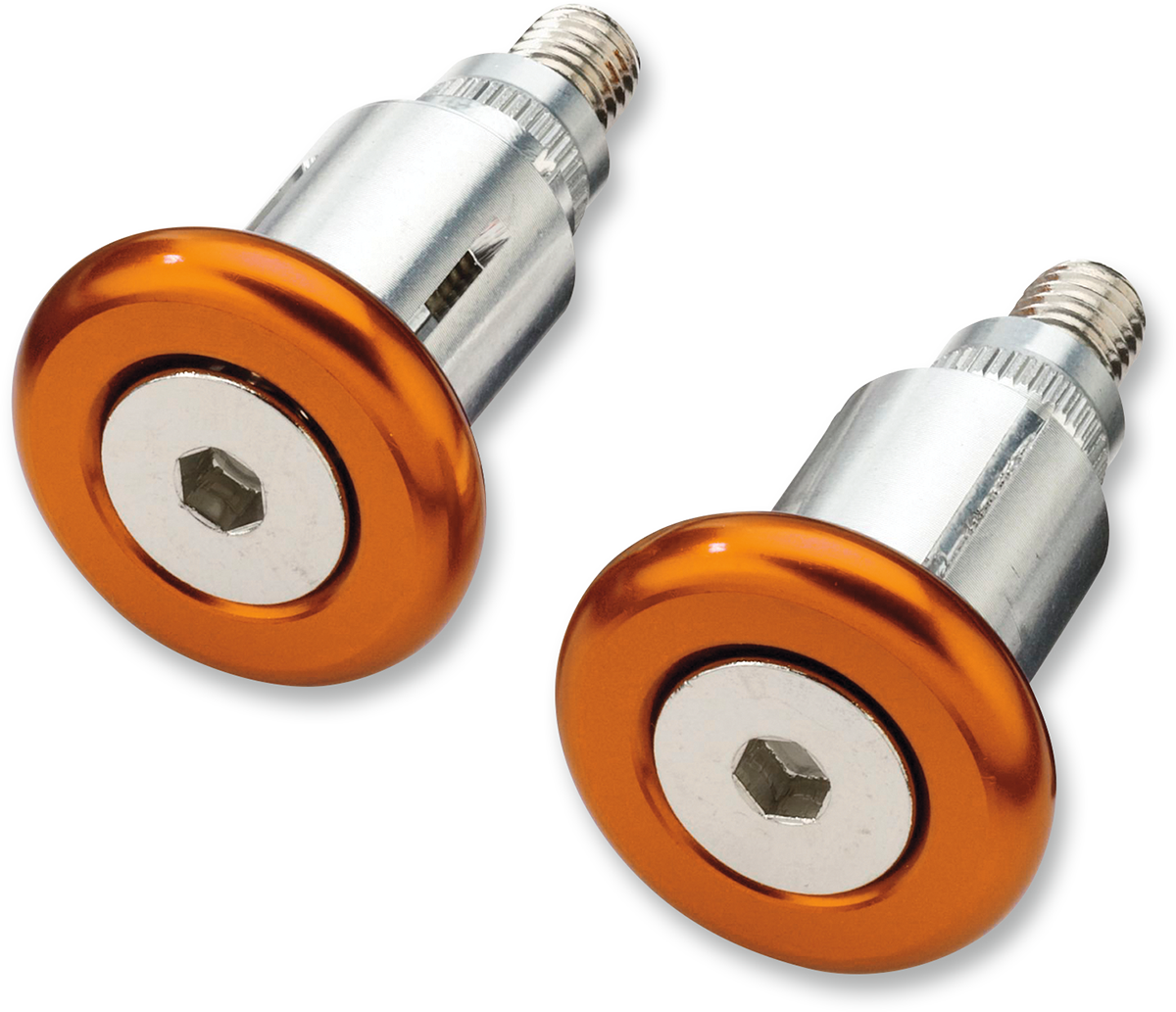 MOOSE OFFROAD Handlebar Ends - Orange 1BEC0661-PVPM