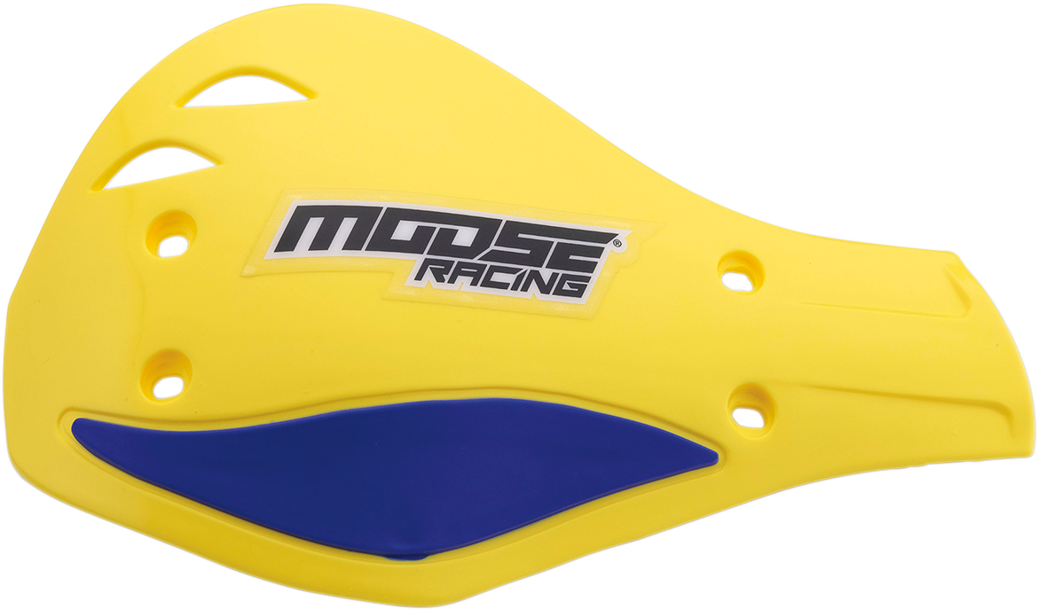 MOOSE OFFROAD Contour Deflector Handguards - Yellow/Blue M51-128