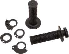 MOOSE OFFROAD 36 Series Lock-On Grips - Black/Gold B36MRB-D
