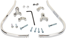 MOOSE OFFROAD Aluminum Handguards - 1-1/8" - Silver 50-4014S