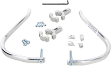 MOOSE OFFROAD Aluminum Handguards - 1-1/8" - Mini - Silver 50-4014M