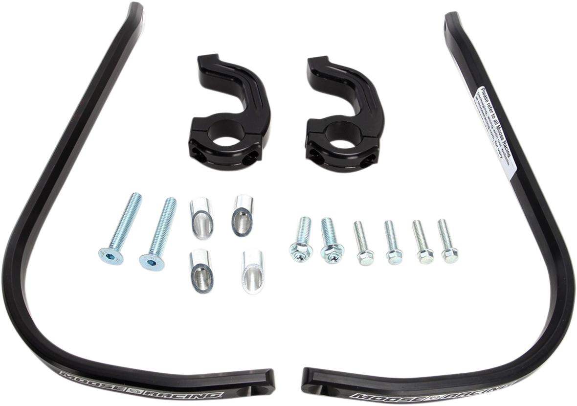 MOOSE OFFROAD Contour Handguards - 1-1/8" - Black 50-5214B