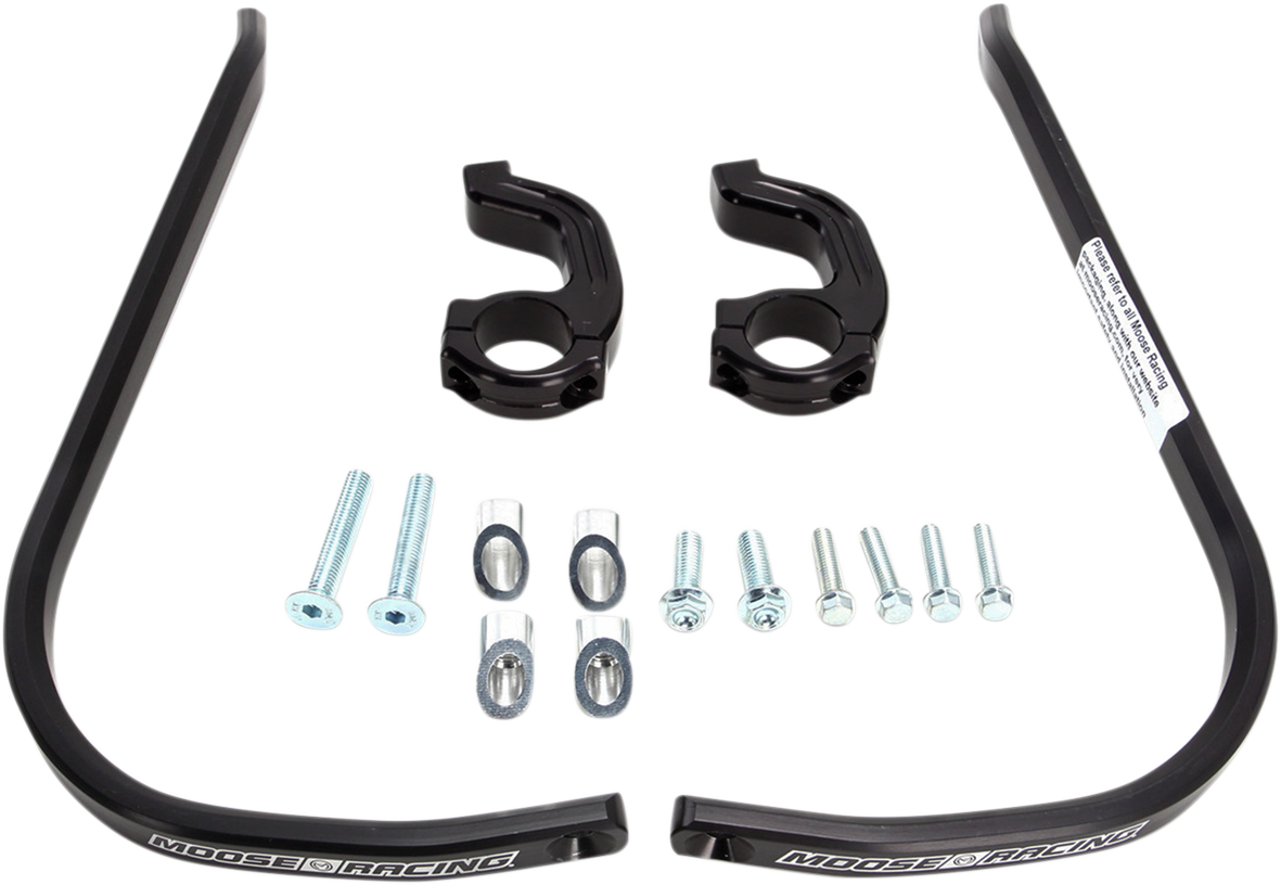 MOOSE OFFROAD Contour Handguards - Twinwall - Black 50-6206