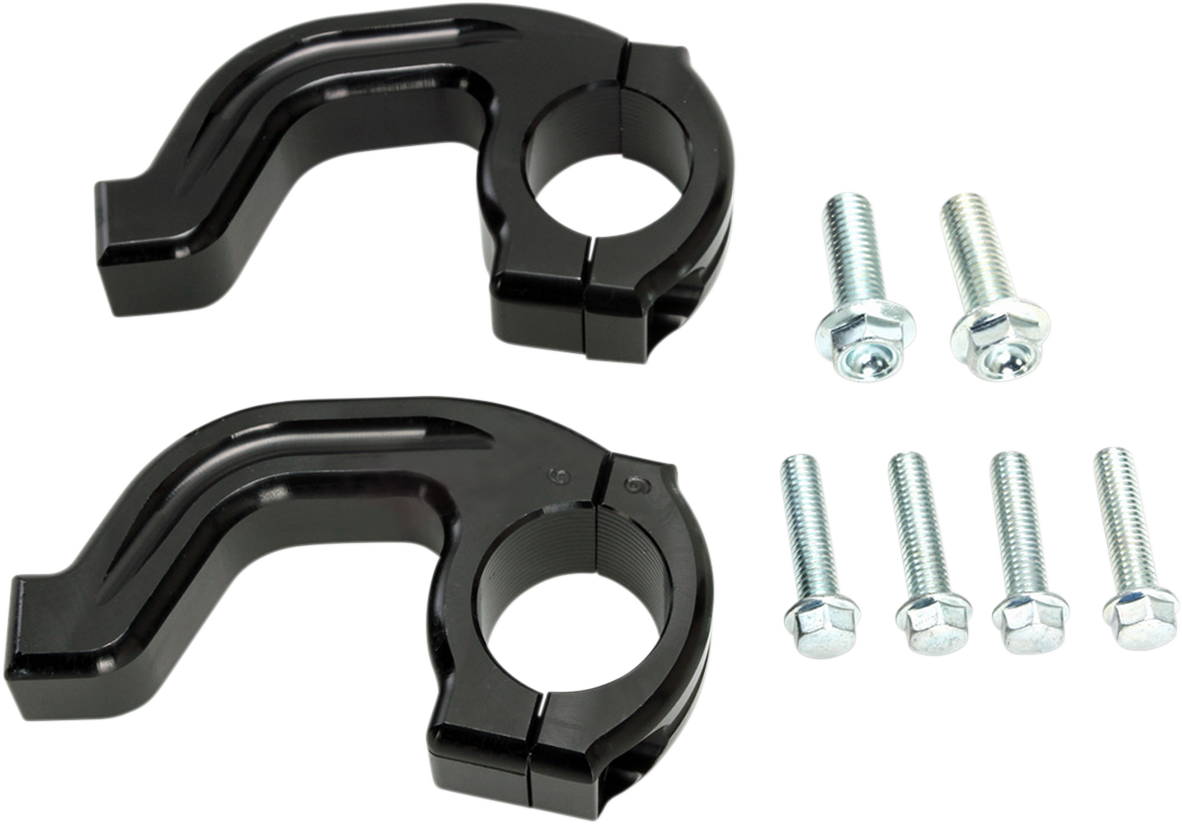 MOOSE OFFROAD Replacement Contour Handguard Inner Mount Clamp - Magura - Black 50-236B