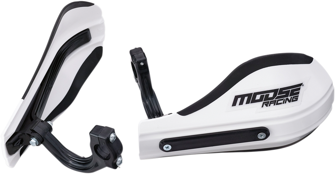 MOOSE OFFROAD Roost 2 Handguards - White 53-220