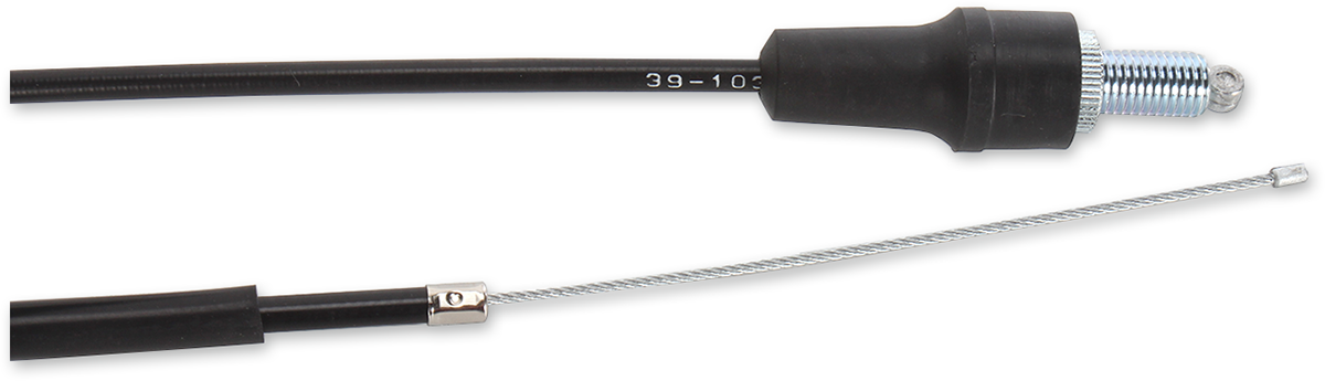 MOOSE OFFROAD Black Vinyl Throttle Cable - 37-1/2" - Honda 45-1017