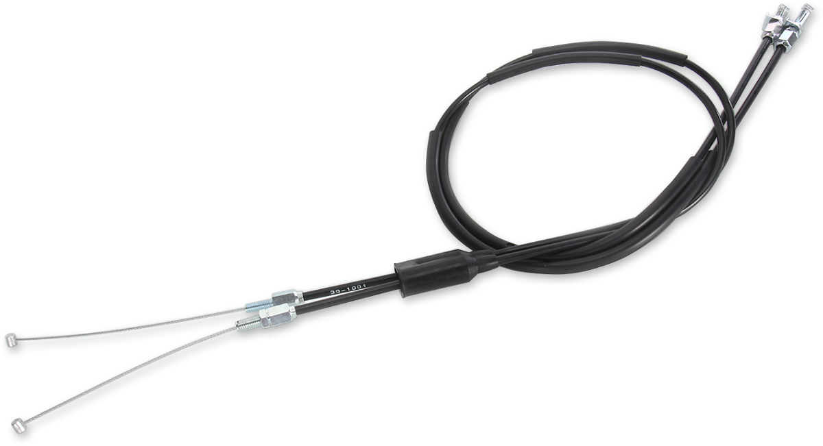 MOOSE OFFROAD Black Vinyl Throttle Cable - 34" - Honda 45-1019