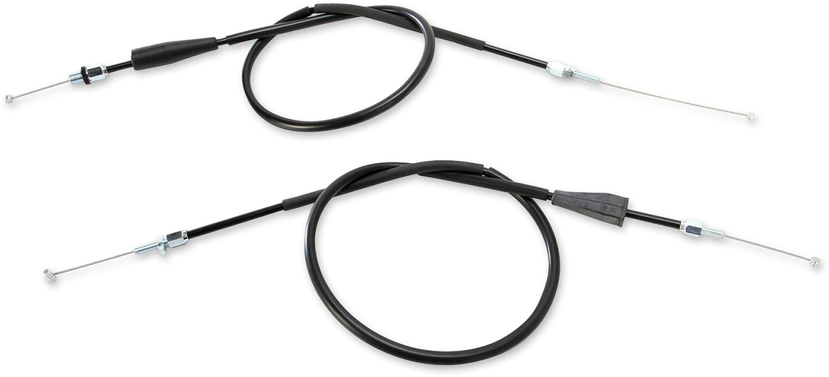 MOOSE OFFROAD Black Vinyl Throttle Cable - 36-3/4" - Honda 45-1022