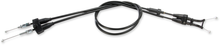 MOOSE OFFROAD Black Vinyl Throttle Cable - 39-3/4" - Suzuki 45-1028