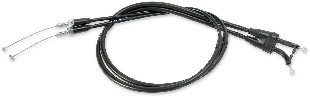 MOOSE OFFROAD Black Vinyl Throttle Cable - 30-1/2" - KTM 45-1045