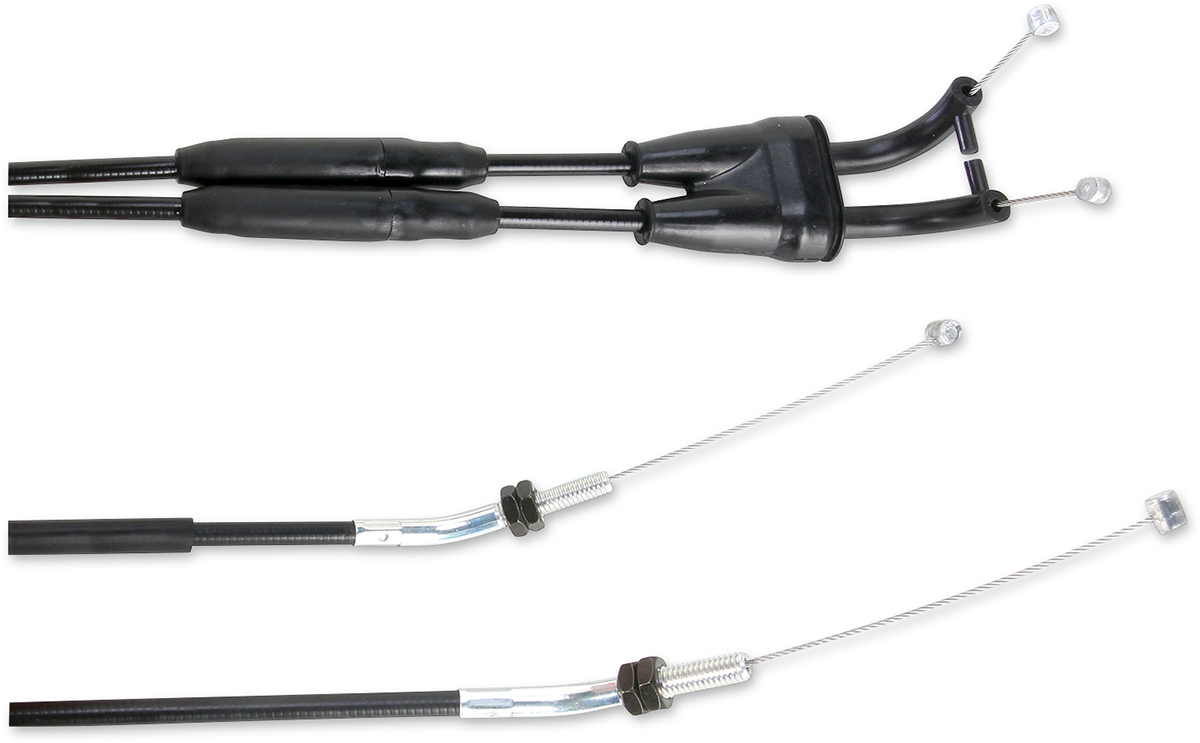 MOOSE OFFROAD Black Vinyl Throttle Cable - 33-1/4" - Husqvarna 45-1053
