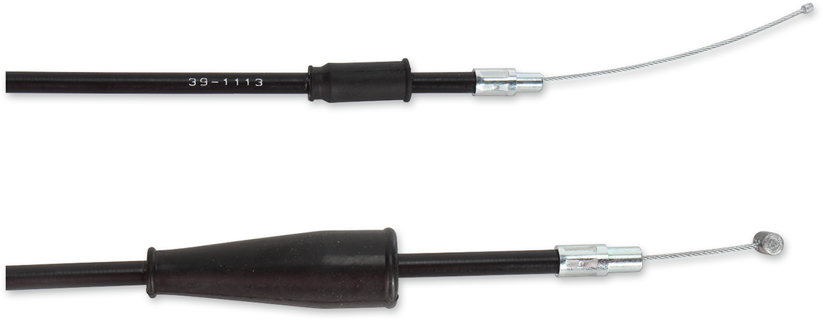 MOOSE OFFROAD Black Vinyl Throttle Cable - 35-1/4" - KTM 45-1051