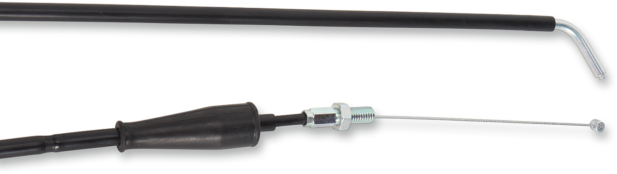 MOOSE OFFROAD Black Vinyl Throttle Cable - 38-1/4" - Suzuki 45-1121