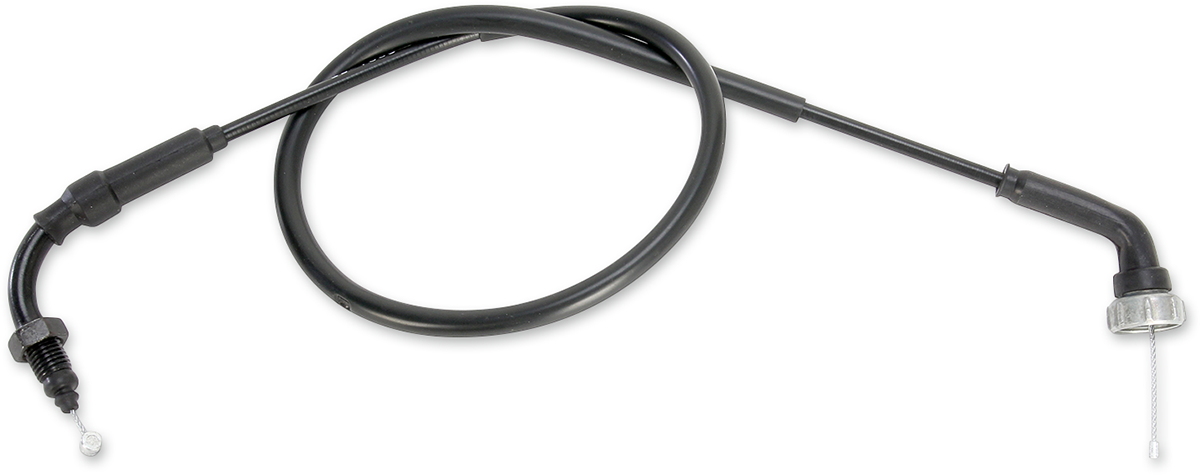 MOOSE OFFROAD Black Vinyl Throttle Cable - 28" - Honda 45-1135