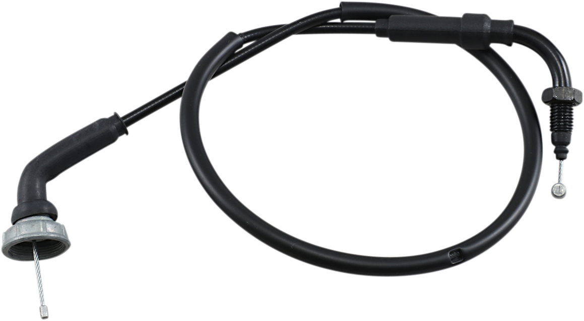 MOOSE OFFROAD Black Vinyl Throttle Cable - 21" - Honda 45-1170