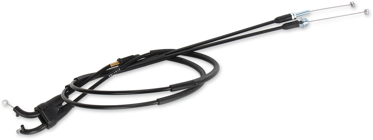 MOOSE OFFROAD Black Vinyl Throttle Cable - 37-1/4" - Yamaha 45-1172