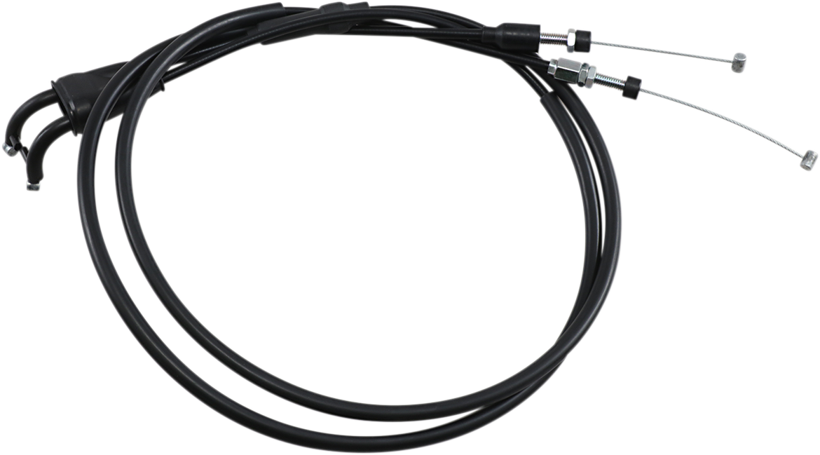 MOOSE OFFROAD Black Vinyl Throttle Cable - 33-1/2" - Yamaha 45-1180