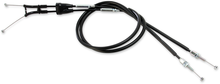 MOOSE OFFROAD Black Vinyl Throttle Cable - Stock Length - Yamaha 45-1182