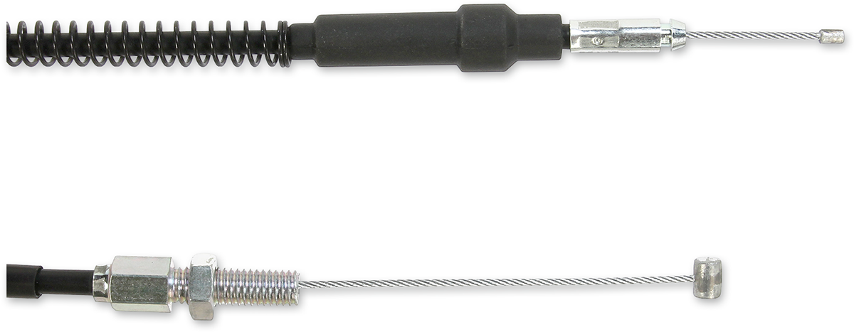 MOOSE OFFROAD Black Vinyl Throttle Cable - 31-1/8" - Kawasaki/Suzuki 45-1204