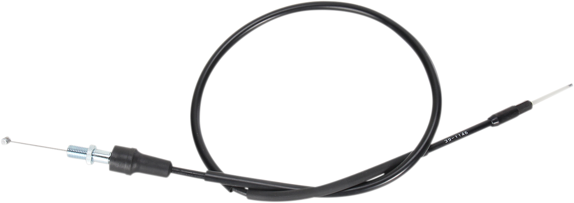 MOOSE OFFROAD Black Vinyl Throttle Cable - 33-3/4" - Yamaha 45-1079