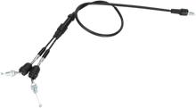 MOOSE OFFROAD Black Vinyl Throttle Cable - 33" - Yamaha 45-1080