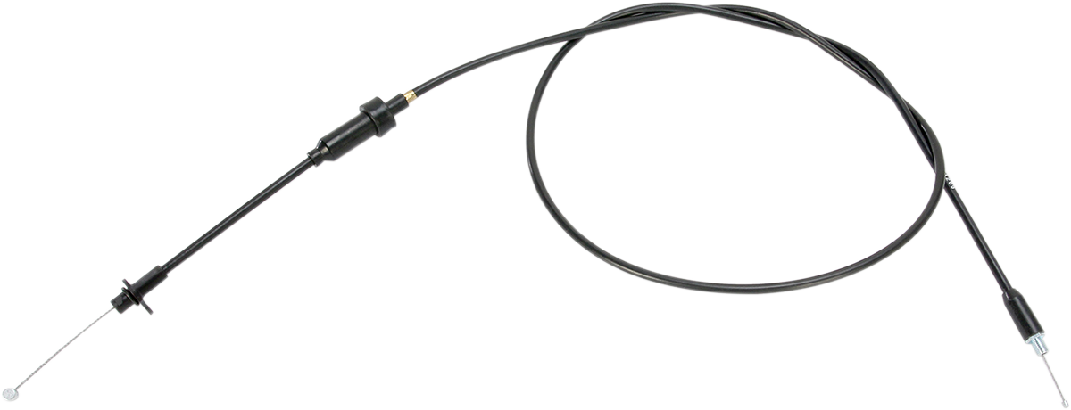 MOOSE OFFROAD Black Vinyl Throttle Cable - 46" - Polaris 45-1153