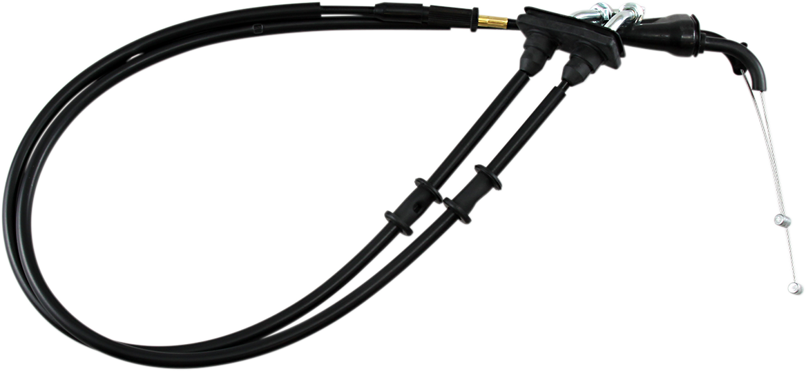 MOOSE OFFROAD Black Vinyl Throttle Cable - 31" - Yamaha 45-1265