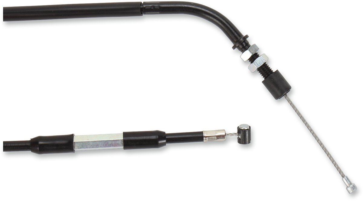 MOOSE OFFROAD Black Vinyl Clutch Cable - Honda 45-2017