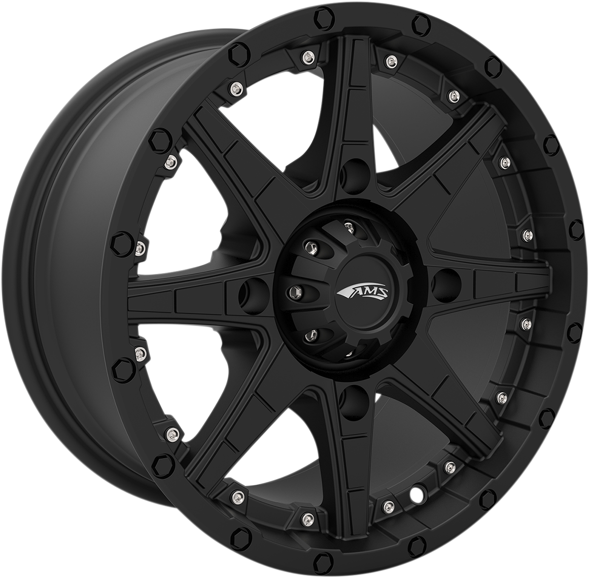 AMS Wheel - Roll'n 105 - Front/Rear - Black - 15x7 - 4/110 - 5+2 5706-046AS