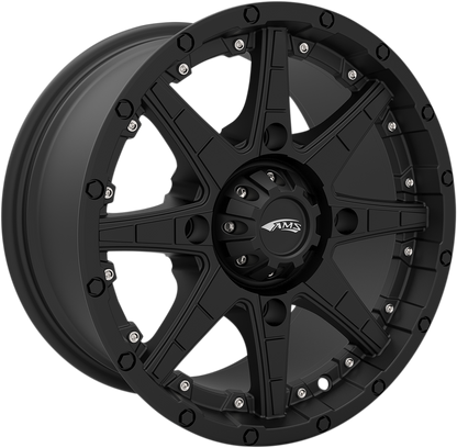 AMS Wheel - Roll'n 105 - Front/Rear - Black - 15x7 - 4/137 - 5+2 5707-046AS