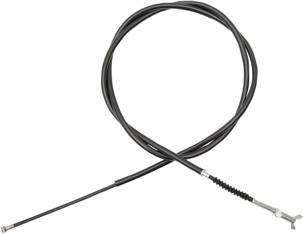 MOOSE OFFROAD Black Vinyl Brake Cable - Rear - Parking - Kawasaki 45-4036