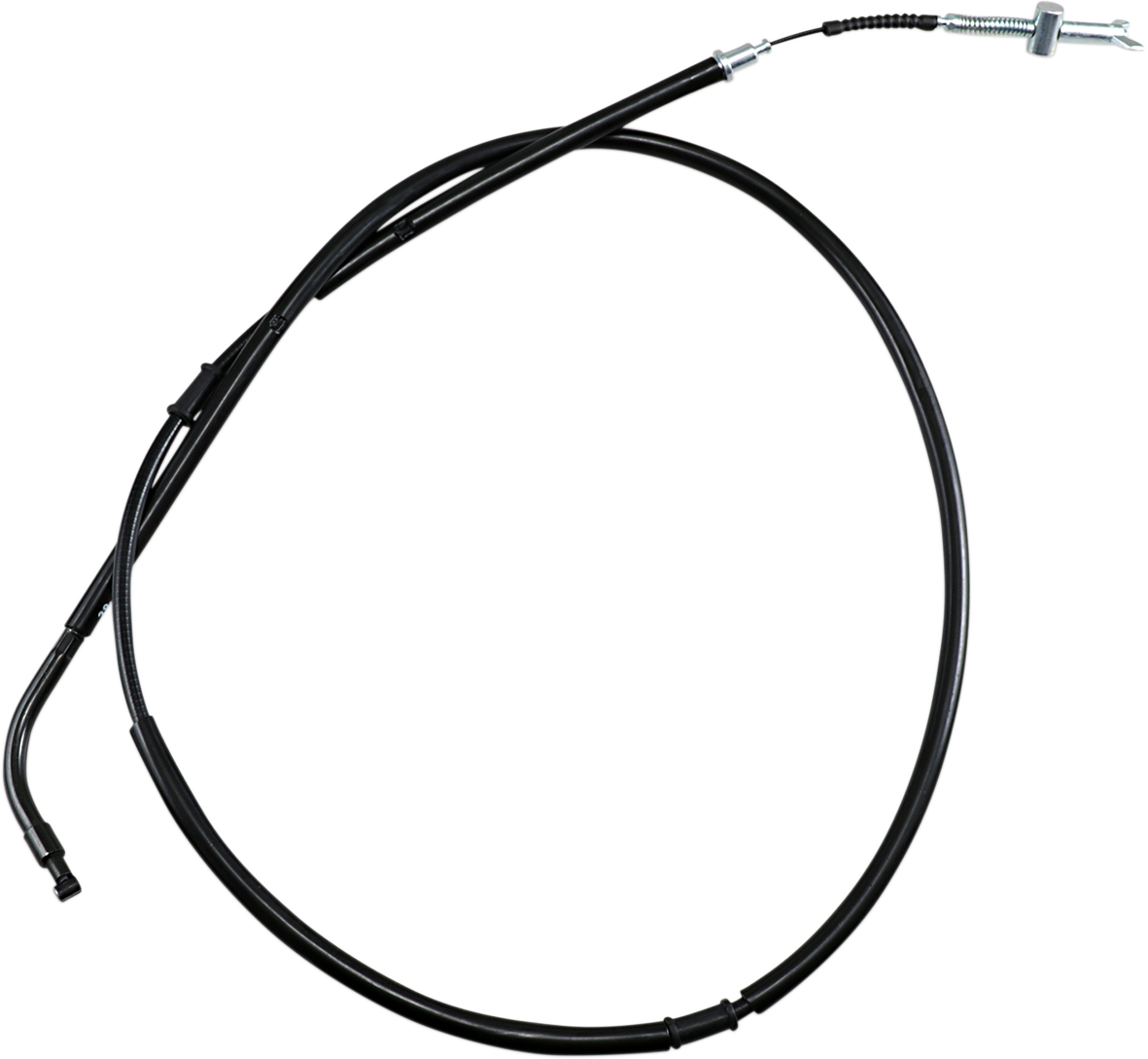 MOOSE OFFROAD Black Vinyl Brake Cable - Rear - Parking - Yamaha 45-4062