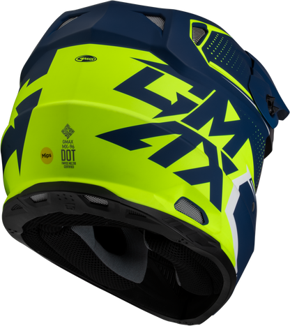 Mx 96 502 Helmet Matte Blue/Green  Sm
