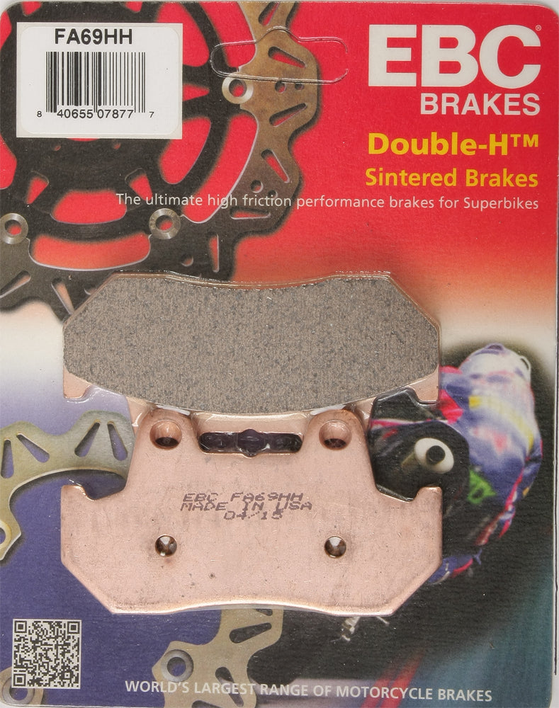 Brake Pads Fa69hh Double H Sintered