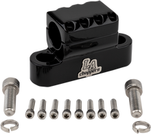 LA CHOPPERS Kage Fighter Handlebar Clamp - Black LA-7335-XXCB