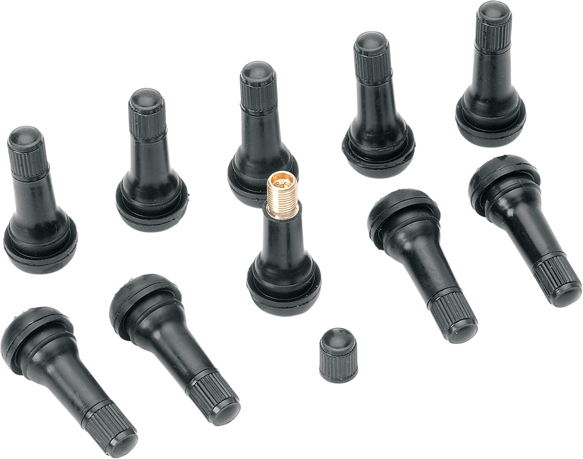DILL AIR CONTROLS Valve Stem - Pull-In - Black TR-412WZ