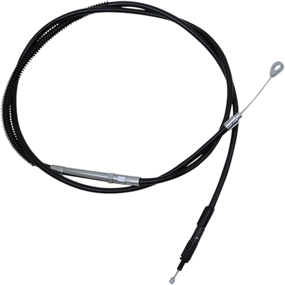 LA CHOPPERS Black Vinyl Clutch Cable - 15"-17" Ape Hanger Handlebars - '18-'22 Softail LA-8152C16B