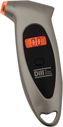 DILL AIR CONTROLS Tire Gauge - Back-Light 5988