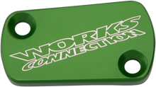 WORKS CONNECTION Clutch Cover - Green - Honda/Kawasaki/Yamaha 21-153