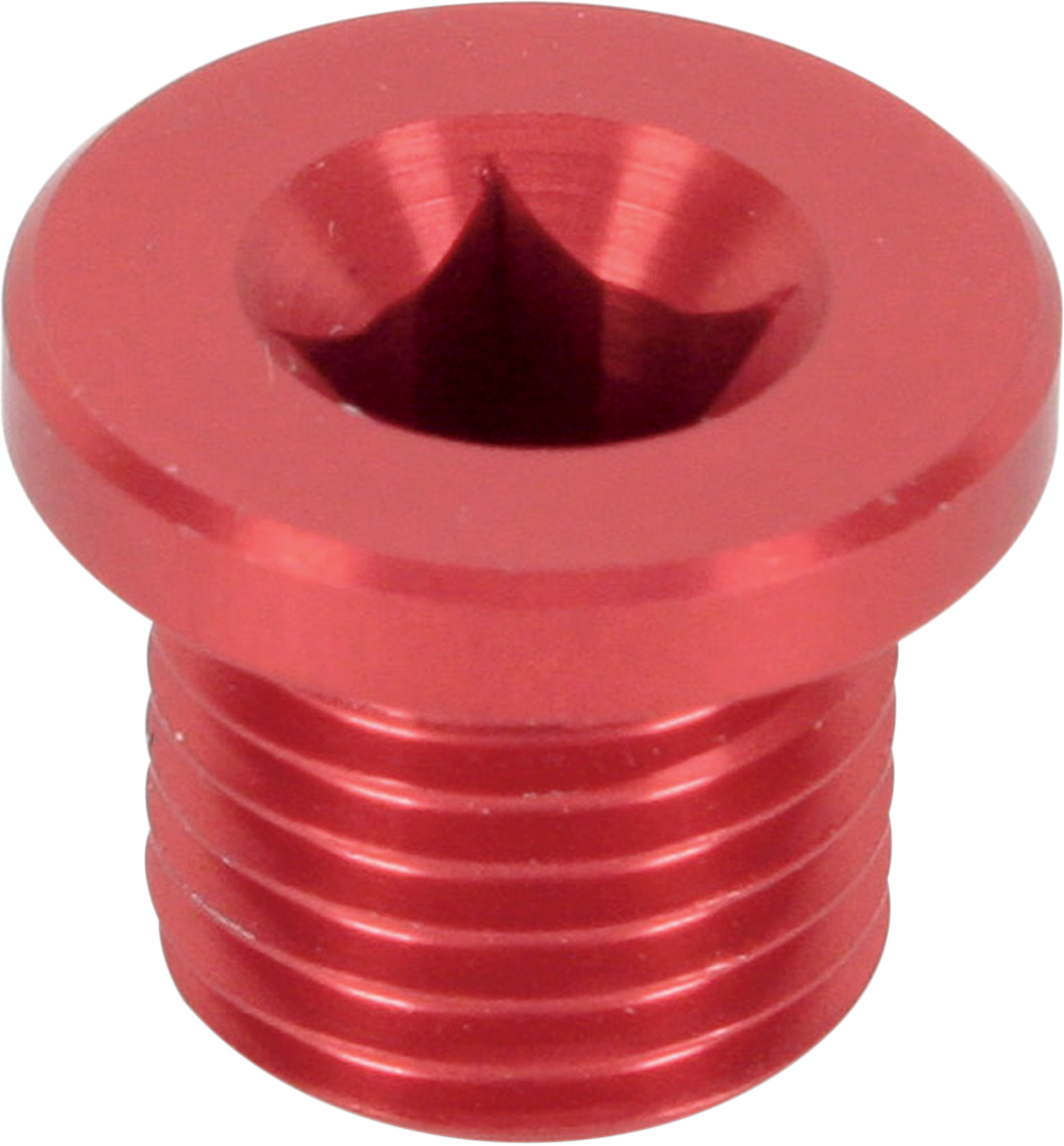 MOOSE OFFROAD Magnetic Drain Plug - Red - Husqvarna DP127