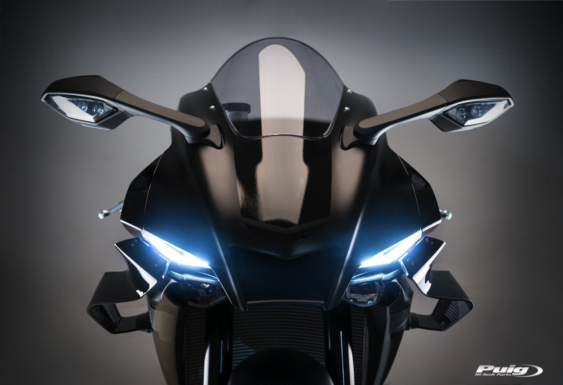 PUIG GP Frontal Spoiler Kit (Winglets) for the Yamaha YZF-R1 / YZF-R1M (2020+)