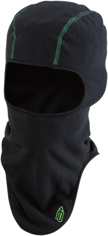 ARCTIVA Balaclava Fleece - Black/Green - Large/XL 2503-0364