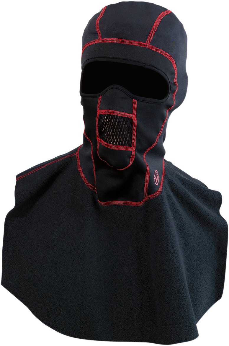 ARCTIVA Windshield® Balaclava with Dickie - Black/Red - Large/XL 2503-0369