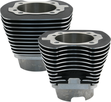 S&S CYCLE Cylinders - 4.125" - Black 910-0401